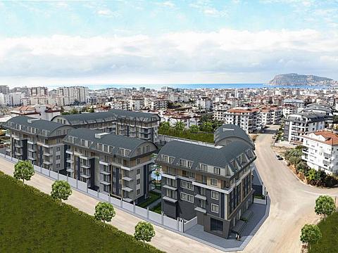 New luxury properties for sale in Alanya, Oba (2+1)