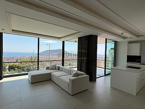 2+1 luxury flat with breathtaking seaview!