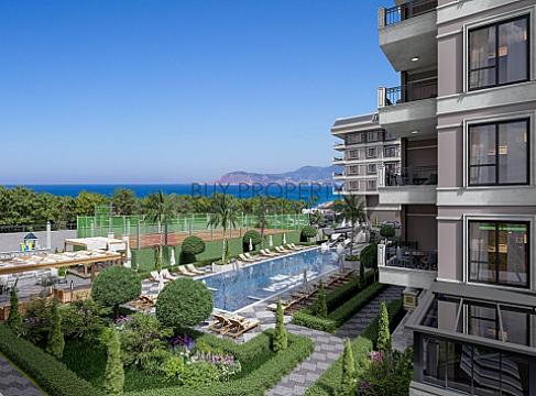 Luxury living close to beach in Kargicak (1+1)